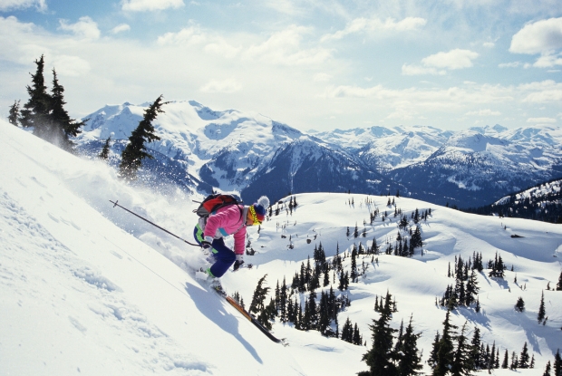 Skier Whistler